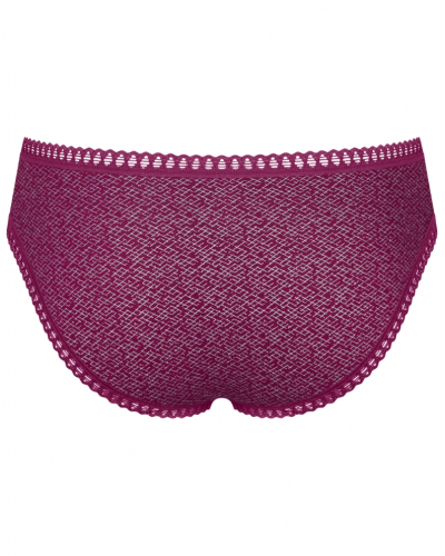 Mini brief cotton Sloggi GO Crush (Pack of 3) (Blanc/Noir/Violet)