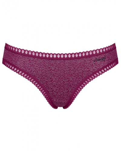 Mini brief cotton Sloggi GO Crush (Pack of 3) (Blanc/Noir/Violet)