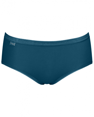 Slips midi Sloggi Basic + (Lot de 3) (Bleu/Vert/Blanc)