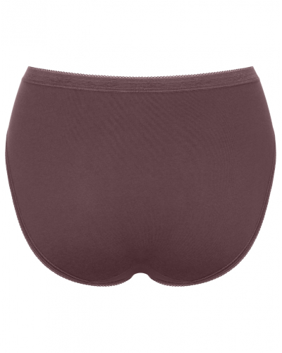 Paquete de 3 calzoncillos tai Sloggi Basic + (Marron/Rose/Blanc)