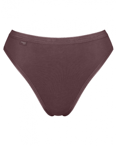 Paquete de 3 calzoncillos tai Sloggi Basic + (Marron/Rose/Blanc)