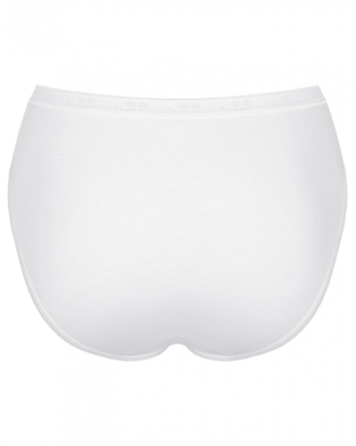 Paquete de 3 calzoncillos tai Sloggi Basic + (Marron/Rose/Blanc)