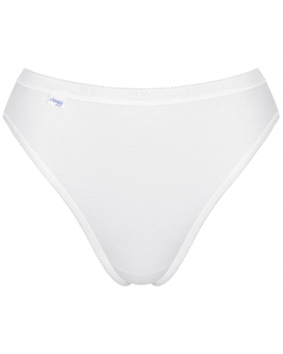 Paquete de 3 calzoncillos tai Sloggi Basic + (Marron/Rose/Blanc)