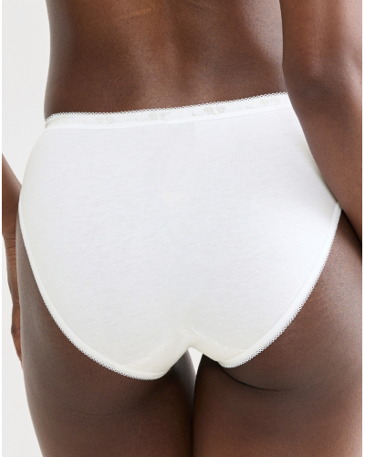 Lot de 3 slips tai Sloggi Basic + (Bleu/Vert/Blanc)