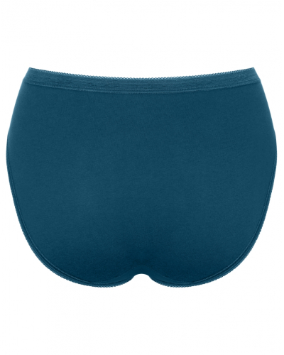 Paquete de 3 calzoncillos tai Sloggi Basic + (Bleu/Vert/Blanc)