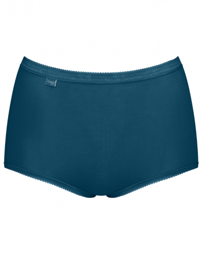 Calzoncillos maxi Sloggi Basic + (Paquete de 3) (Bleu/Vert/Blanc)