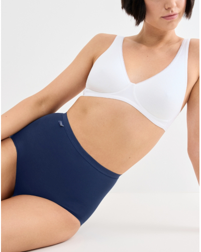 Slips maxi Sloggi Basic + (Lot de 3) (Bleu/Vert/Blanc)