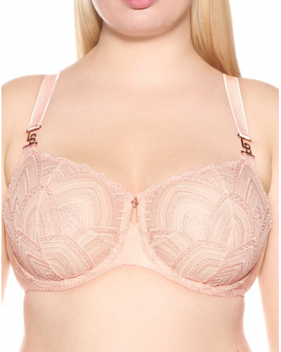 Demi bra Louisa Bracq Jeanne (Nude Rose)