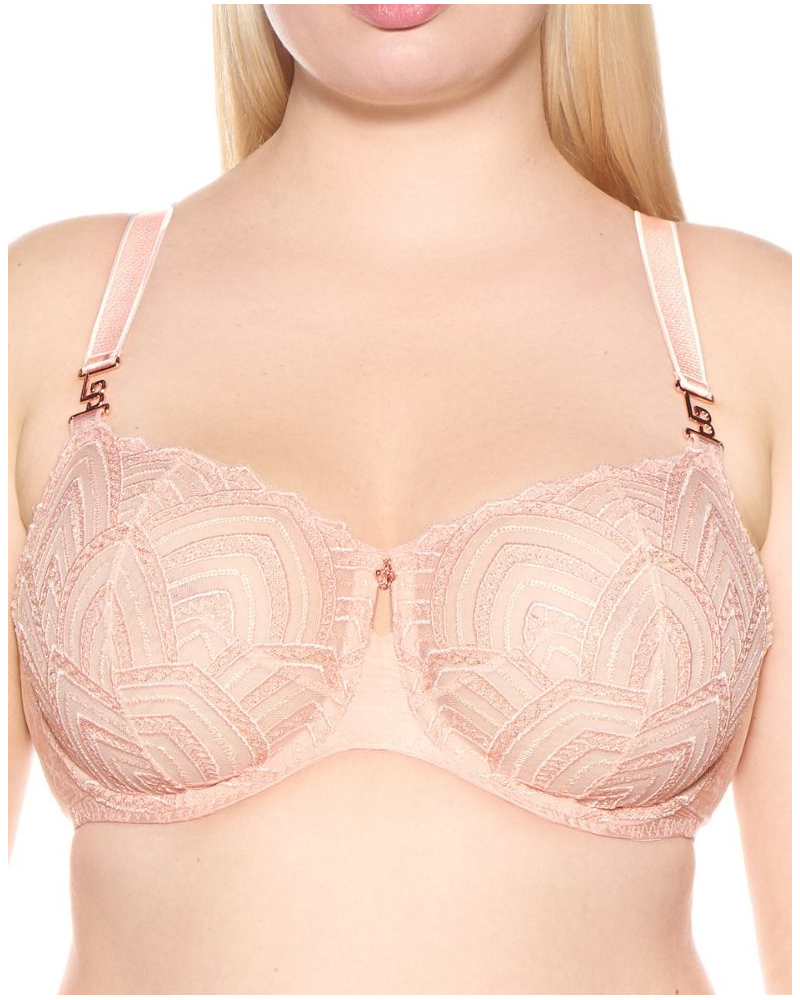 Demi bra Louisa Bracq Jeanne (Nude Rose)