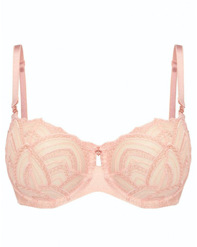 Demi bra Louisa Bracq Jeanne (Nude Rose)