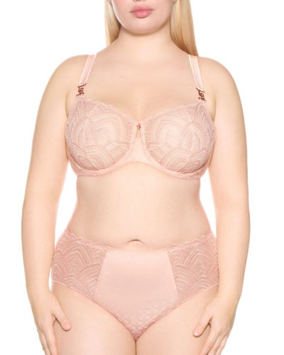 Demi bra Louisa Bracq Jeanne (Nude Rose)