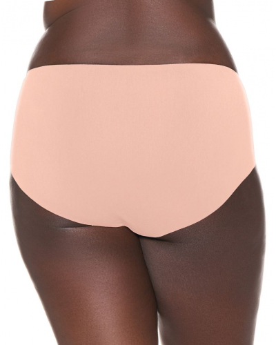 Seamless cotton stretch brief Louisa Bracq Jeanne (Nude Rose)