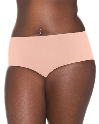 Culotte invisible coton stretch Louisa Bracq Jeanne (Nude Rose)