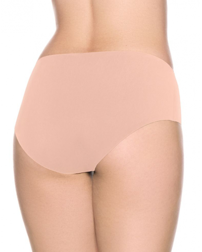 Seamless cotton stretch brief Louisa Bracq Jeanne (Nude Rose)