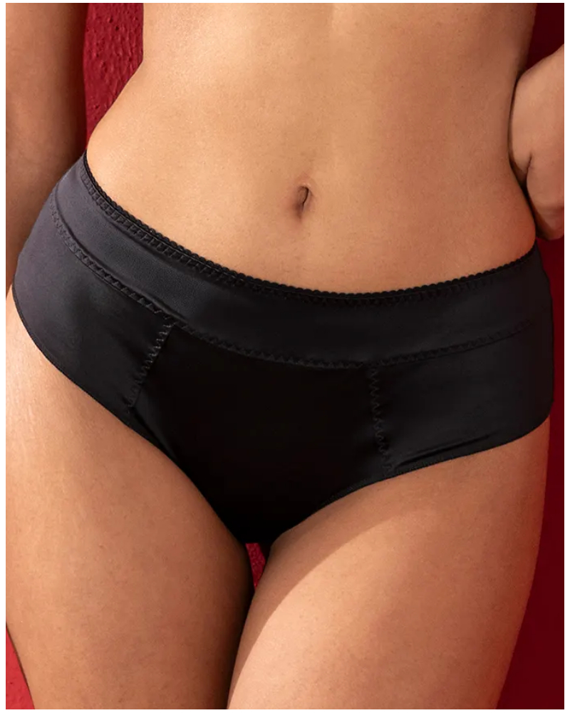 Shorty Antigel Satin Glamour (Noir Glam)