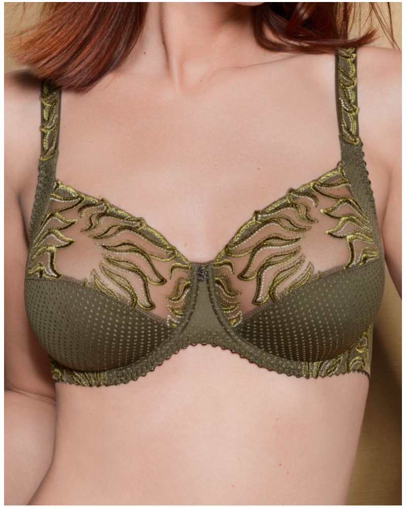 Underwired bra Louisa Bracq Esperanza (Olive)