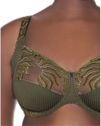 Underwired bra Louisa Bracq Esperanza (Olive)