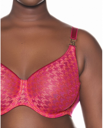 Underwired molded bra Louisa Bracq Tailor (Fuchsia)