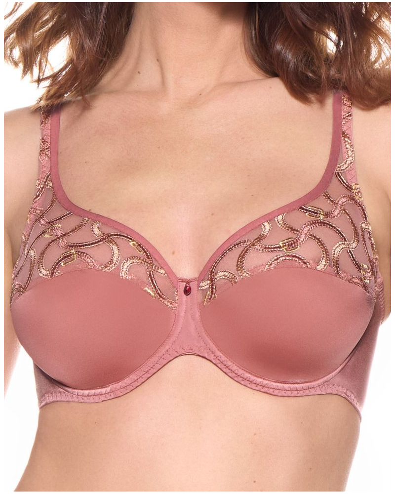 Soutien-gorge foulard Louisa Bracq Pégase (Terracotta)