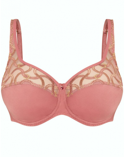 Soutien-gorge foulard Louisa Bracq Pégase (Terracotta)
