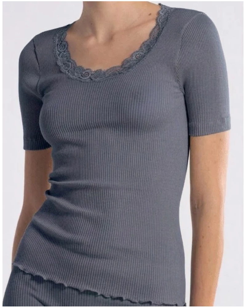 Maillot de corps laine et soie Leavers Oscalito 3414 (Tempesta)