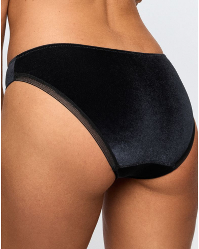 Brazilian brief velvet Marie Jo Tom (Black Velvet)