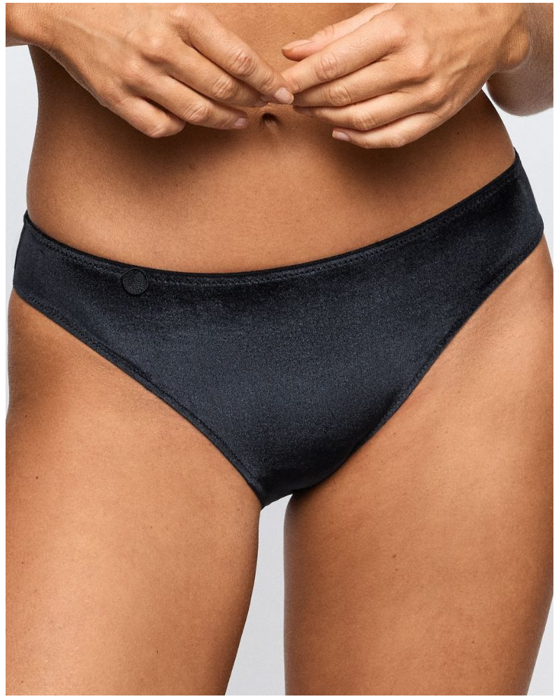 Brazilian brief velvet Marie Jo Tom (Black Velvet)