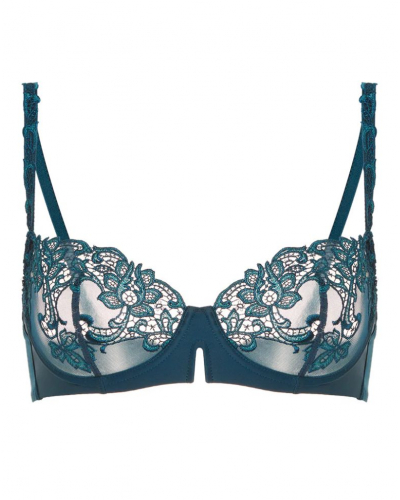 Soutien-gorge corbeille Simone Pérèle Saga (Bleu prestige)