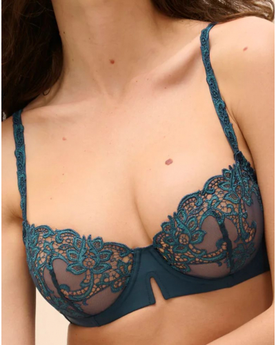 Soutien-gorge corbeille Simone Pérèle Saga (Bleu prestige)