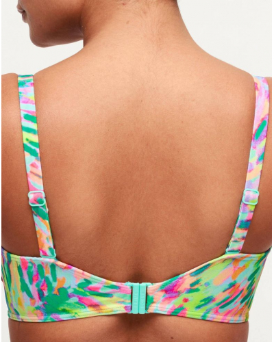 Full-cup bikini top Prima Donna Swim Douala (Impressionist Summer)