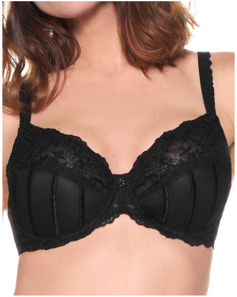 Sujetador con aros Louisa Bracq Victoria (Negro)