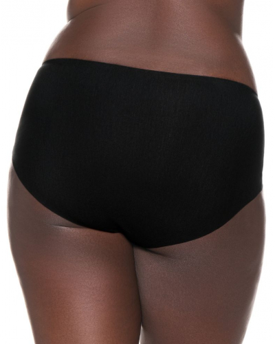 Braguita invisible algodón stretch Louisa Bracq Victoria (Negro)