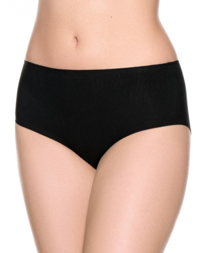 Culotte invisible coton stretch Louisa Bracq Victoria (Noir)