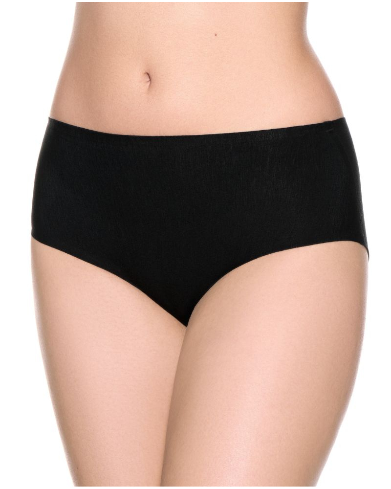Braguita invisible algodón stretch Louisa Bracq Victoria (Negro)