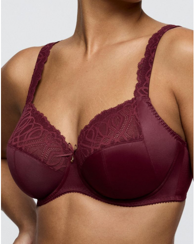 Sujetador con aros Prima Donna Salerno (Evening Red)