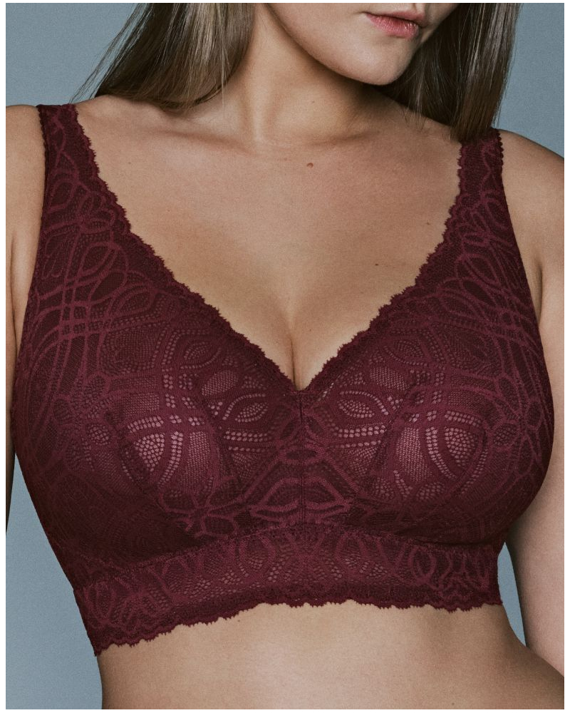 Sujetador sin aros Prima Donna Salerno (Evening Red)