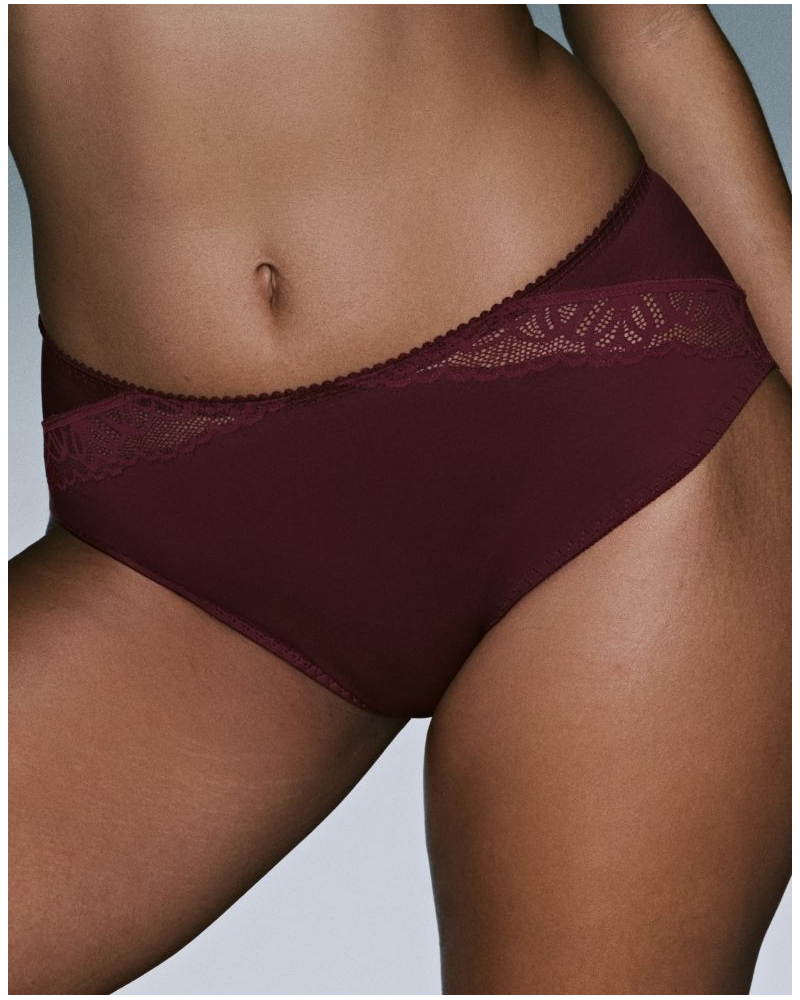 Bragas cintura alta Prima Donna Salerno (Evening Red)