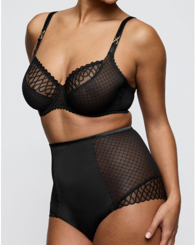 Soutien-gorge balconnet coupe tulipe Prima Donna Jokko (Noir)
