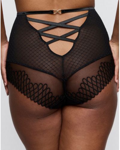 High-waisted full-coverage briefs Prima Donna Jokko (Black)