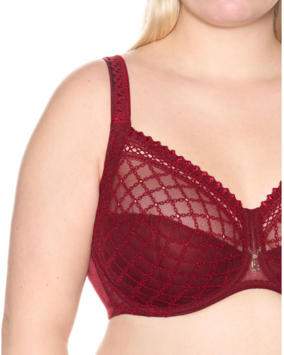 Underwired bra Louisa Bracq Paco (Vino)