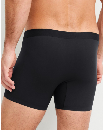 Boxer long Calida Micro Invisible (Noir)