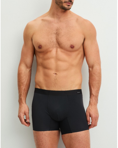 Boxer long Calida Micro Invisible (Noir)