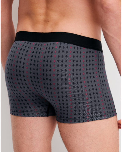 Boxer Calida Cotton Code Design (Anthrazit)