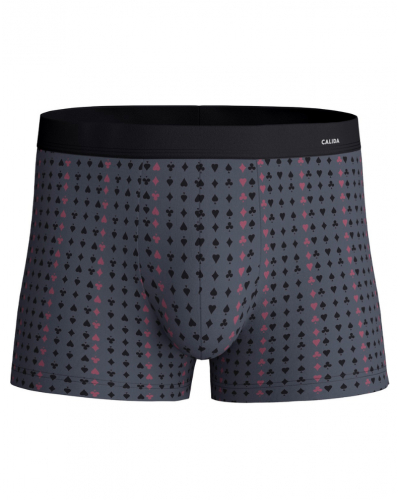 Boxer Calida Cotton Code Design (Anthrazit)