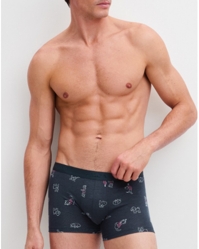 Boxer en coton Calida Family & Friends (Ink Blue)