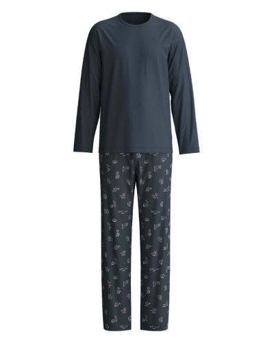 Pyjamas 100% cotton Calida Family & Friends (Dark Sapphire)