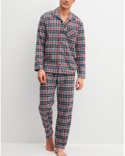 Pyjama 100% coton Family & Friends Calida (Blue Night)
