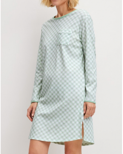 Nightdress Calida Sweet Dreams 100% cotton (Light Aqua)