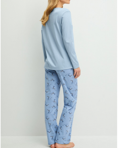 PijamaCalida Hotel Nights 100% algodón (Dusty Grey)