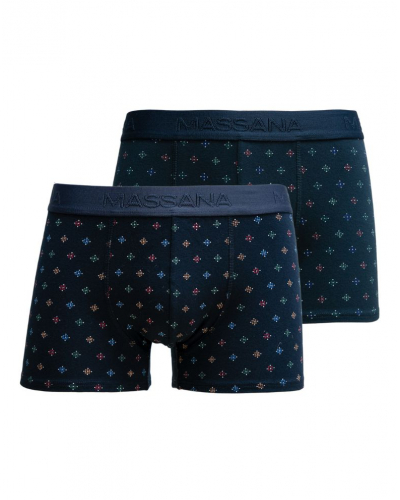 Pack of 2 Boxers Massana cotton (Multicolore)